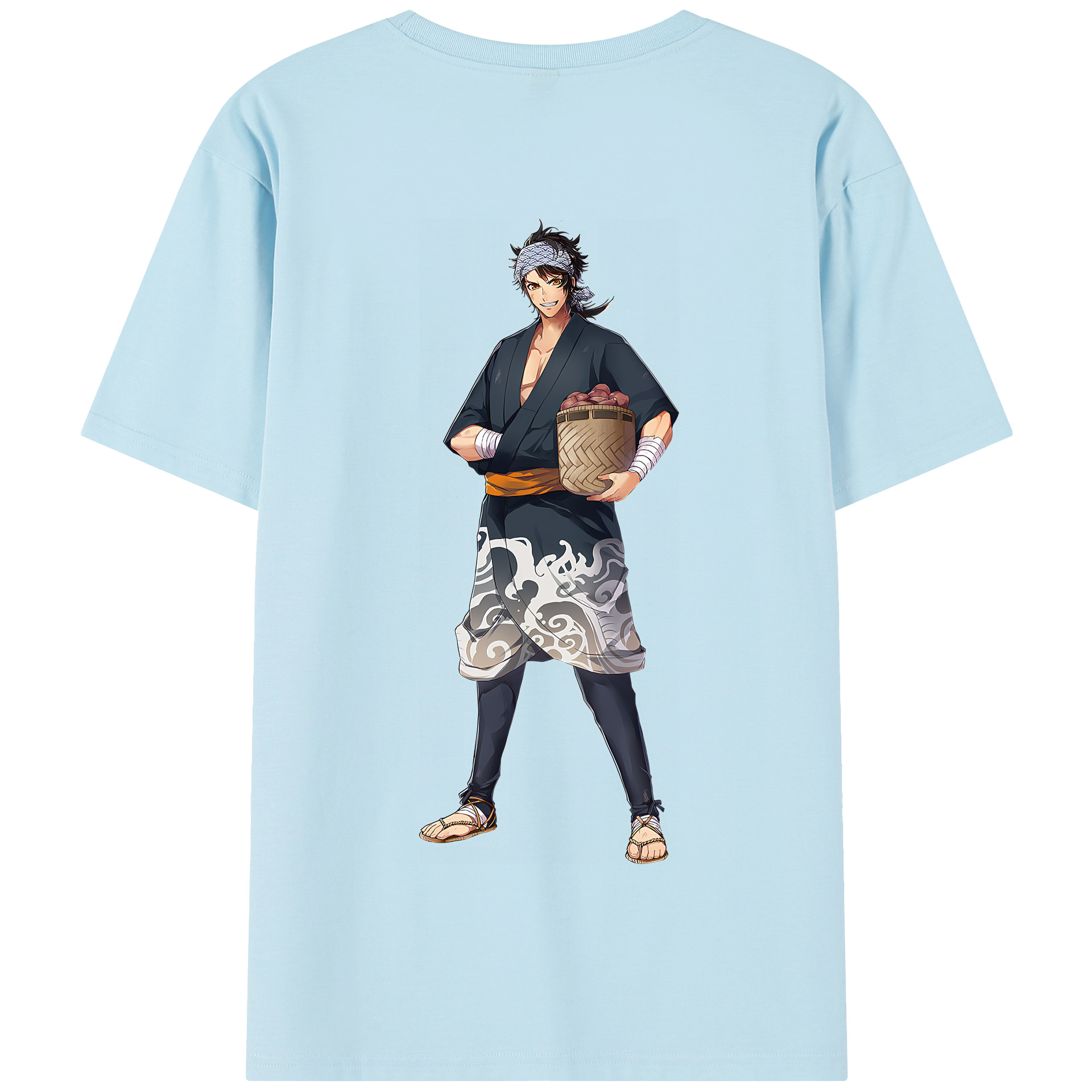 （画像用） 刀剣乱舞 Touken Ranbu 綿100％半袖Tシャツ（背面プリント）